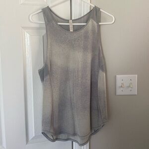 Lululemon grey sculpt tank top